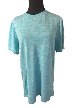 Russell Training Fit blue size M athletic short sleeve shirt